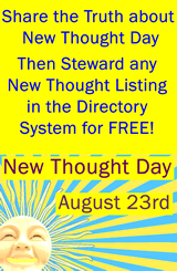 New Thought Day is August 23rd